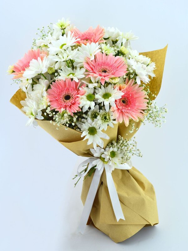 Pembe Gerbera Buketi