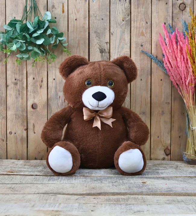 40 cm Kahve Rengi Yumuşacık Sevimli Peluş Ayıcık