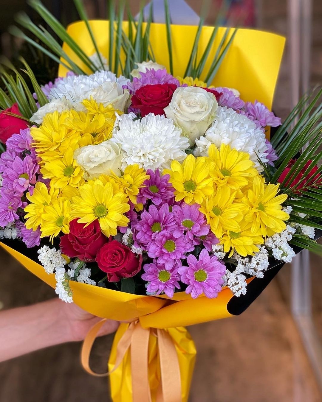 Sarı Papatya Buketi