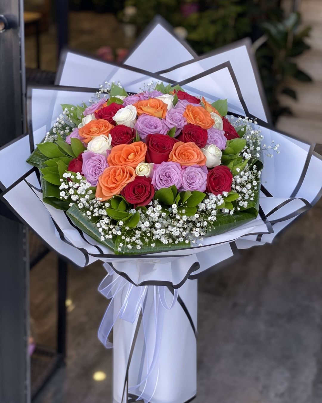 Karışık Gül Buketi